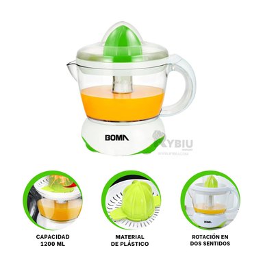 PROCESADOR RYBIU BM-601H CON ENERGIA 1200ML BLANCO + BANDERITAS ADHESIVAS