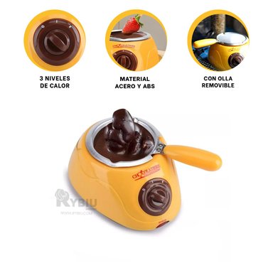 CACEROLA RYBIU CON ACCESORIOS COLOR AMARILLO + POST-IT ADHESIVOS EL30713