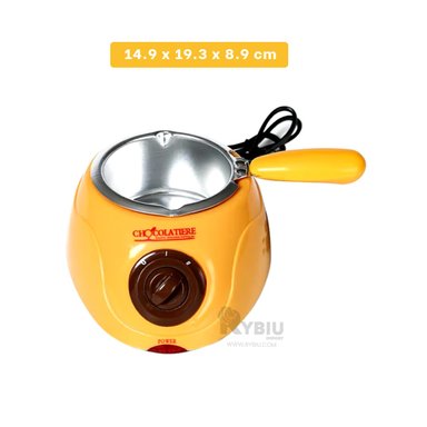 CAZUELA RYBIU FACIL LIMPIAR AMARILLO + ENVOLTORIO REGALO EL30713 - 5