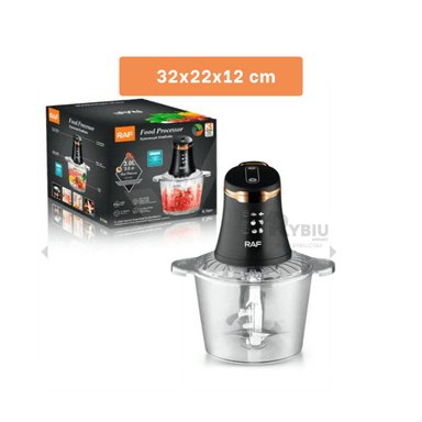 CORTADURA CON CUCHILLOS RYBIU R-7041 EN NEGRO + REGALO LIGAS PARA PEINAR