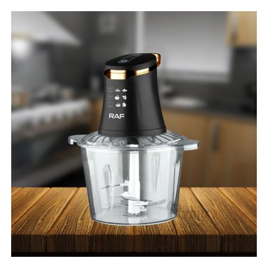 PROCESADOR EFICIENTE PARA VEGETALES RYBIU R-7041 EN NEGRO + PAPEL DE REGALO