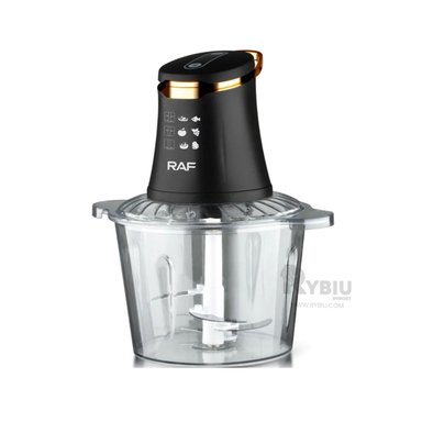 TRITURADOR RYBIU R-7041 MARAVILLOSO EN TONO NEGRO + ENVOLTORIO DE REGALO