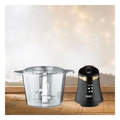 PROCESADOR DE FACIL RYBIU R-7041 MAS 4 CUCHILLOS NEGRO + PAPEL DE REGALO