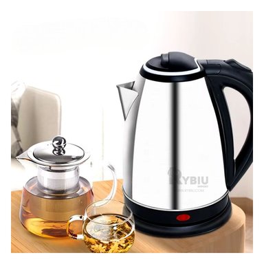 CALENTADOR RYBIU EL30691 2L ERGONOMICO COLOR PLATEADO + REGALO AGENDITA