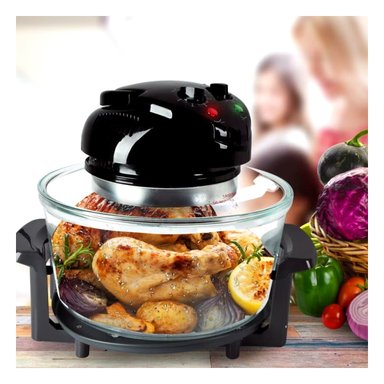 FREIDORA RYBIU R5302 MANUAL PARA DIETAS COLOR NEGRO + REGALO STICKERS