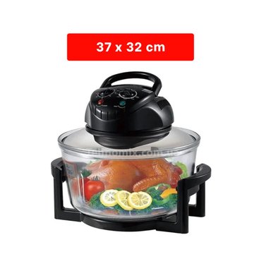 AIRFRYER RYBIU R5302 MANUAL MULTIFUNCIONAL EN NEGRO + LIGAS REGALO