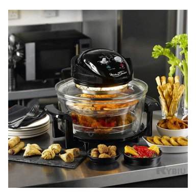 FREIDORA RYBIU R5302 MANUAL PARA PAPAS FRITAS COLOR NEGRO + PAPEL REGALO