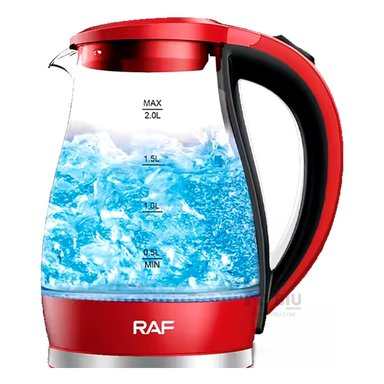 CALENTADOR DE VIDRIO RYBIU R7820 2L EN ROJO + POST-IT ADHESIVOS