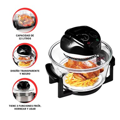 COCINADORA RYBIU R5302 MANUAL PARA EL HOGAR EN NEGRO + ENVOLTORIO REGALO