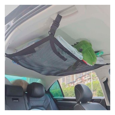 RED PARA ORDEN EN AUTO TONO NEGRO Y+REGALO LIGAS PARA PEINAR