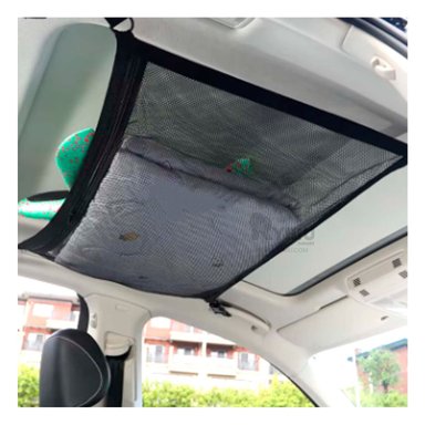 TEJIDO INTERIOR DE CARRO RESISTENTE NEGRO Y+REGALO STICKERS