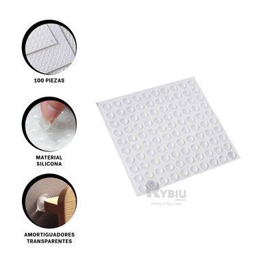 PROTECTOR RYBIU HE32463 PAREDES TRANSPARENTE + REGALO STICKERS