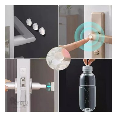 AMORTIGUADORES RYBIU HE32463 GOLPES TRANSPARENTE + PAPEL REGALO