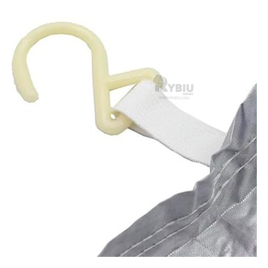 FORRO COCHE RYBIU HE30715 DURADERO EN GRIS + REGALO LIGAS PEINAR