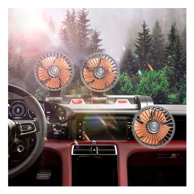 VENTILADOR PORTATIL RYBIU HE30082 AIREADOR VERSATIL UTIL COLOR NEGRO + REGALO STICKERS