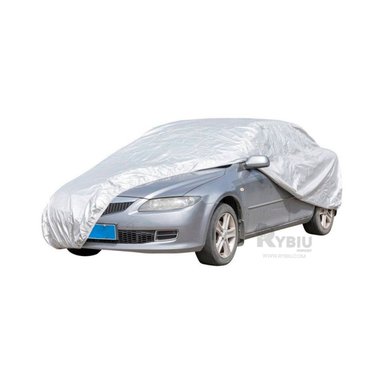 FORRO RYBIU HE30715 PROTEGE INTERIOR DEL AUTO GRIS + BANDERITAS ADHESIVAS