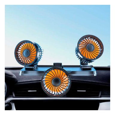 VENTILADOR PORTATIL RYBIU HE30082 SOPLADORES MINI LISO TONO NEGRO + REGALO LIGAS PEINAR