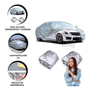 CUBIERTA RYBIU EVITA EL DETERIORO EN GRIS + ENVOLTORIO REGALO