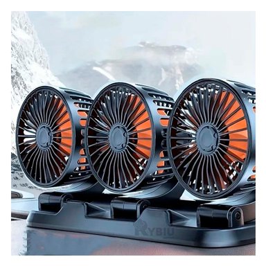 VENTILADOR PORTATIL RYBIU HE30082 AIREADOR IDEAL VIAJES LARGOS NEGRO + REGALO AGENDITA