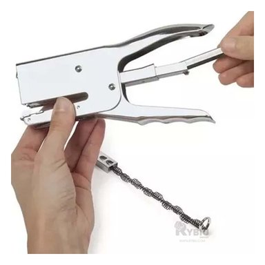 GRAPADORA RYBIU LI29567 MAQUINA ACERO INOX PLATA + POST IT ADHESIVOS ACERO INOXIDABLE
