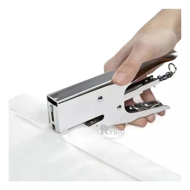 GRAPADORA RYBIU LI29567 MAQUINA UTIL ACERO PLATA + BANDERITAS ADHESIVAS ACERO INOXIDABLE