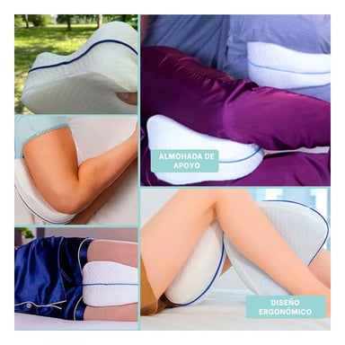 DESCANSO ERGONOMICO PARA PIERNAS CON SOPORTE ORTOPEDICO Y+LIGAS REGALO - 5