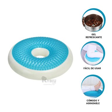 ALMOHADA MEJORA LA COMODIDAD FUNDA NEGRA Y+REGALO AGENDITA - 3