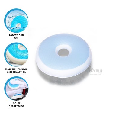 ALMOHADON LAVABLE DE FUNDA BLANCA Y+GIFT MINIAGENDA