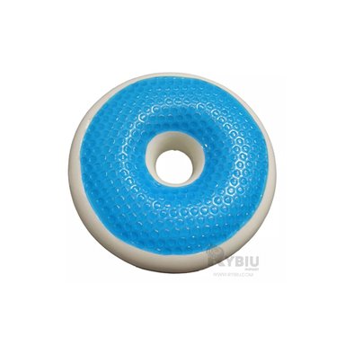 COJIN DELICADO CON GEL FUNDA BLANCA Y+BANDERITAS ADHESIVAS