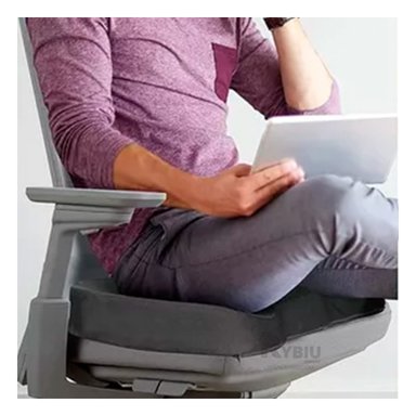 COJIN SUAVE PARA DESCANSO CON FUNDA PLOMO Y+REGALO STICKERS