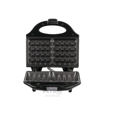 TOSTADORA RYBIU EL30714 WAFLES BURBUJAS EN NEGRO + GIFT MINIAGENDA