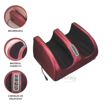 DISPOSITIVO DE PIES PORTATIL COLOR GUINDA Y+GIFT MINIAGENDA