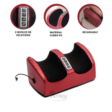 DISPOSITIVO VERSATIL DE PIES GUINDA Y+ENVOLTORIO DE REGALO