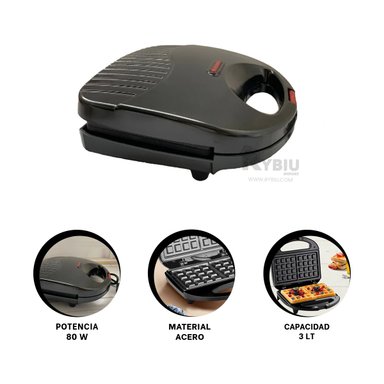 GOFRERA RYBIU EL30714 VERSATIL EN COLOR NEGRO + BANDERITAS ADHESIVAS