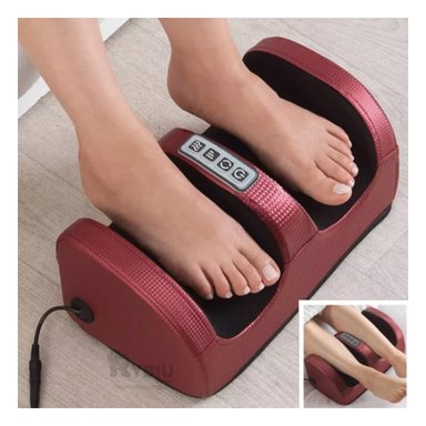 MASAJEADOR DE APAGADO AUTOMATICO EN GUINDA Y+PAPEL DE REGALO