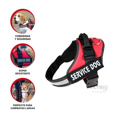 PECHERA PERROS MA30991 RYBIU IDEAL ROJO TALLA S + POST-IT ADHESIVOS