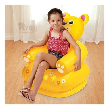 SOFA RYBIU 68556NP AMARILLO DIVERTIDO Y COMODO REGALO AGENDITA