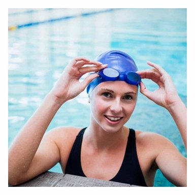 GAFAS DE NATACION AZUL PARA USO INTERIOR Y EXTERIOR