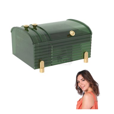 ORGANIZADOR RYBIU BE32227 VERDE AGUA ESTUCHE DAMAS + AGENDITA