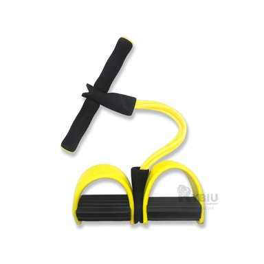 BANDA EFICIENTE ABDOMINAL AMARILLO Y NEGRO Y+GIFT STICKERS