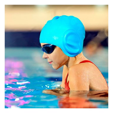 GORRA RYBIU MG-ED06 CELESTE PROTECTORA CALIDAD + REGALO STICKERS