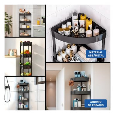 ORGANIZADOR RYBIU HO29449 NEGRO VERSATIL CON RUEDAS + POST-IT ADHESIVOS