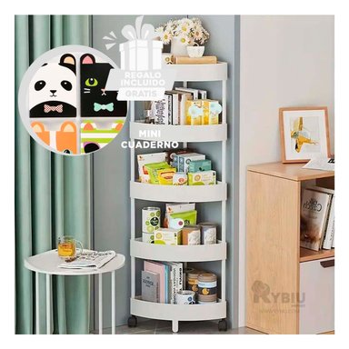 REPISA IDEAL PARA COCINA 5 NIVELES BLANCO Y+GIFT MINIAGENDA