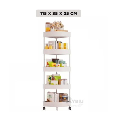 REPISA RYBIU HO29448 BLANCO FUNCIONAL 5 ALTURAS + GIFT STICKERS - 5