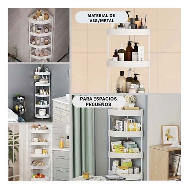 ORGANIZADOR RYBIU HO29448 BLANCO CON RUEDAS 5 NIVELES + POST-IT ADHESIVOS