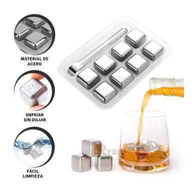HIELERA RYBIU CO32513 PLATEADO KIT CONGELAR + REGALO STICKERS - 2