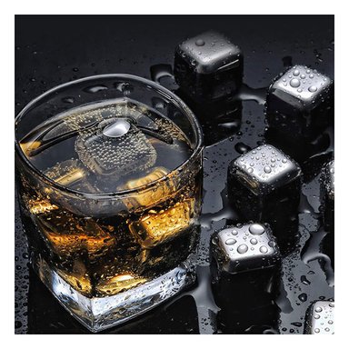 SET ACCESORIOS RYBIU CO32513 PLATEADO RESISTENTE HELADO + PAPEL REGALO