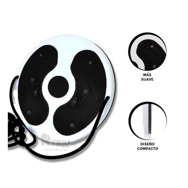 BASE RYBIU DE30585 UTIL CIRCULAR FIT CON LIGAS NEGRO + LIGAS REGALO