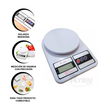 BALANZA RYBIU TE31558 PRECISION EN TONO BLANCO + REGALO AGENDITA - 3