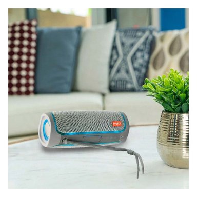 ALTOPARLANTE PORTATIL GRIS CON BLUETOOTH Y SONIDO VIVO PARA ESPACIOS DE CASA Y+POST IT - 2